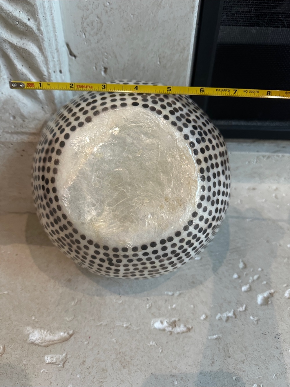 Capiz Shell Decor/Vase - Picture 5 of 6